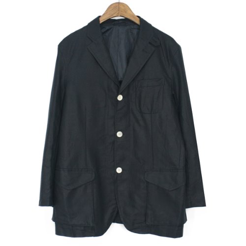 VAN Jacket Cotton &amp; Linen 3 Button Jacket