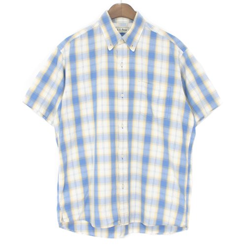 90&#039;s L.L Bean Cotton Check Shirts