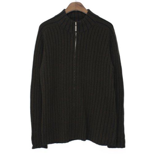 Gaultier Homme Object Wool Zip-up Cardigan