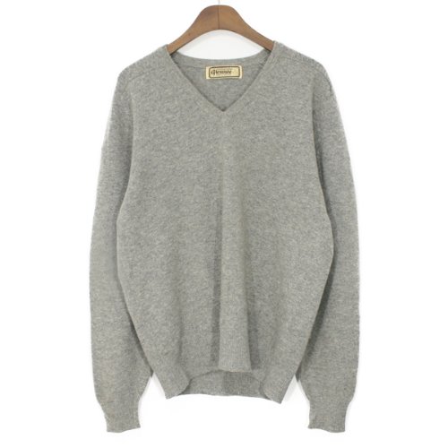 90&#039;s Glenmac Lambswool V-neck Sweater