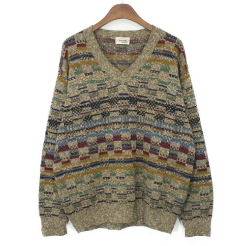 90&#039;s Missoni Sport Wool V-neck Sweater