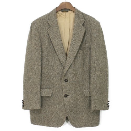 80&#039;s Adams Row Tweed Wool Jacket