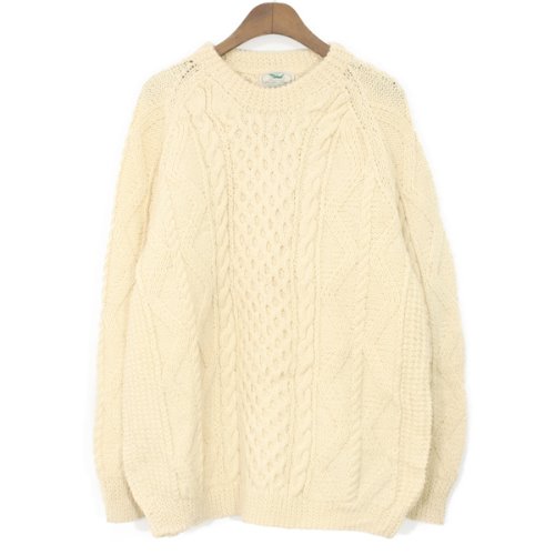 Blarney Woolen Mills Heavy Wool Aran Sweater