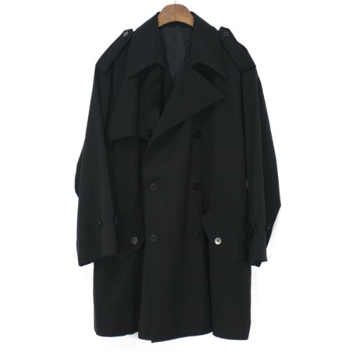 90&#039;s Issey Miyake Wool Wide Fit Trench Coat