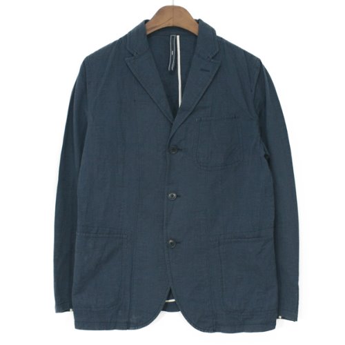 Beams Cotton &amp; Linen 3 Button Jacket
