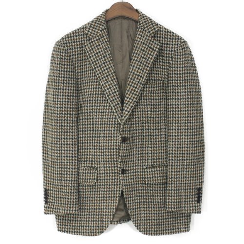 Le Chic Harris Tweed Wool 2 Button Jacket