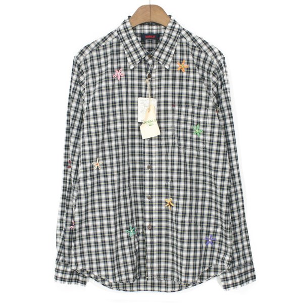 [New] Hanalei Embroidery Check Shirts