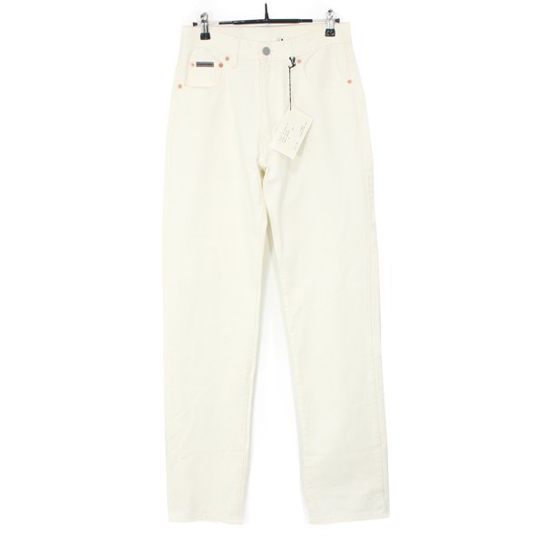 [New] 90&#039;s CK Jeans White Denim Pants