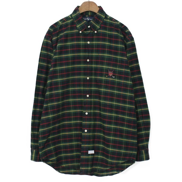 90&#039;s Polo Ralph Lauren Oxford Check Shirts
