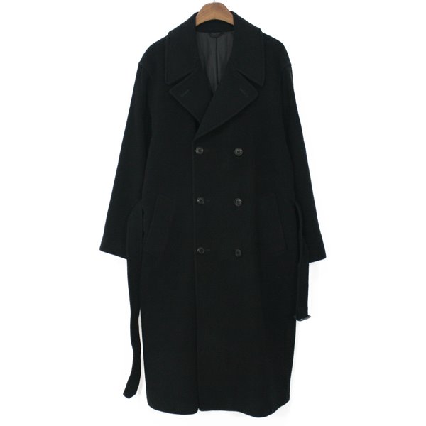 XAXA Wool Double Belted Coat