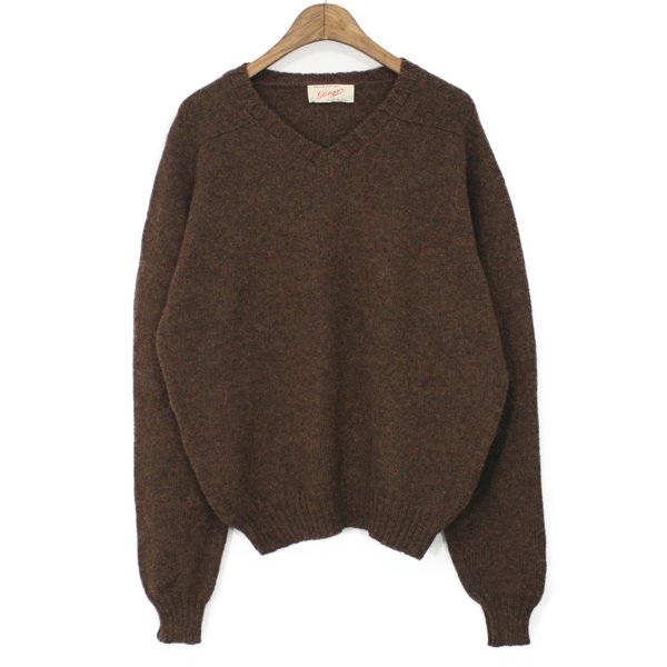 Glengair V-neck Wool Sweater
