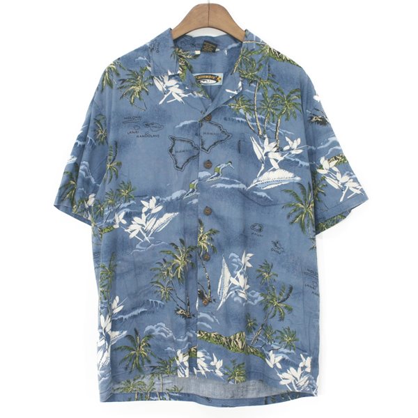 Palmwave Cotton Hawaiian Shirts