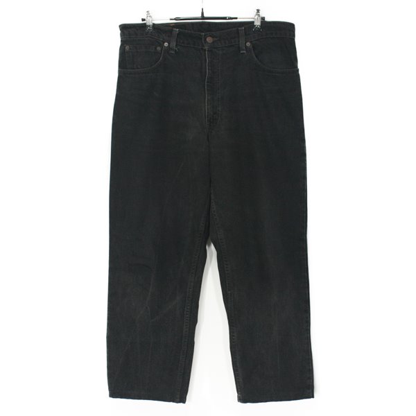 90&#039;s Levi&#039;s 550 Black Denim Pants