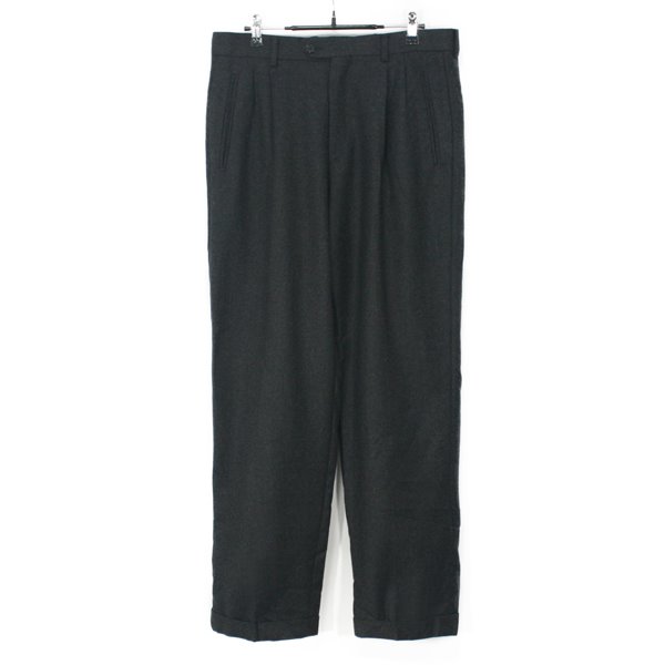 90&#039;s Trame Two Tuck Wool Pants