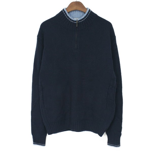 J.Press Wool Half Zip-up Sweater