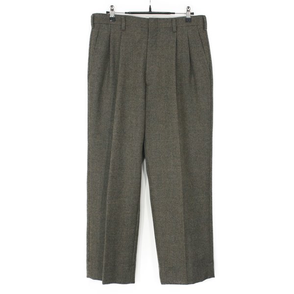 Unknown Brand Check Wool Pants