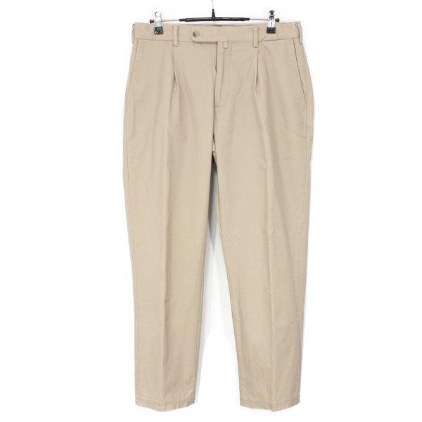 DoCLASSE One Tuck Cotton Chino Pants