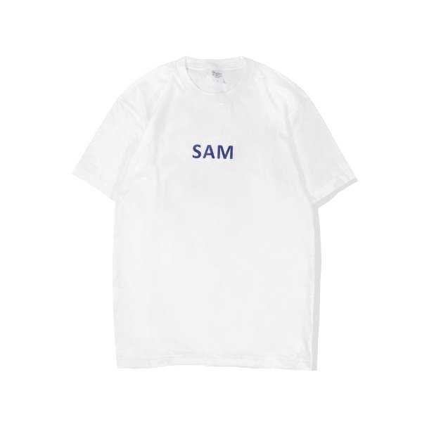 Sam&#039;s Warehouse 10th Anniversary &#039;SAM&#039; T-shirt [White]