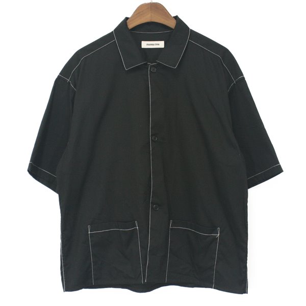 Monkey Time by United Arrows Wide Fit Pocket Shirts