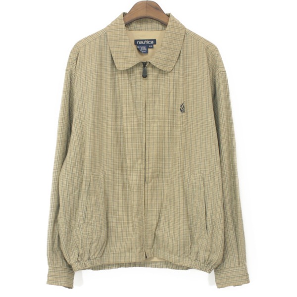 90&#039;s Nautica Linen &amp; Cotton Blouson Jacket