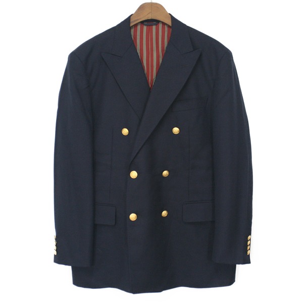Azabu Tailor Wool Double Breasted Jacket
