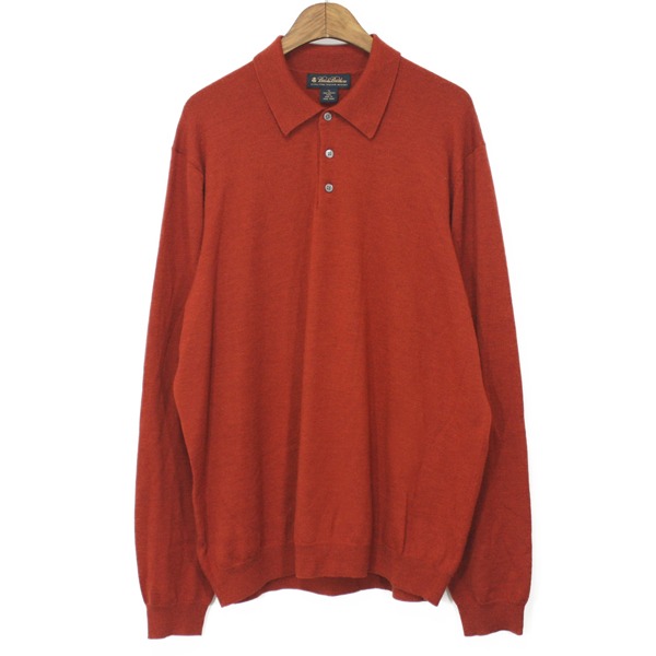 Brooks Brothers Merino Wool Collar Neck Sweater