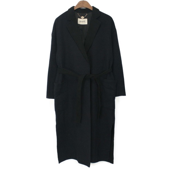 [Woman] ROPE Wool Robe Coat