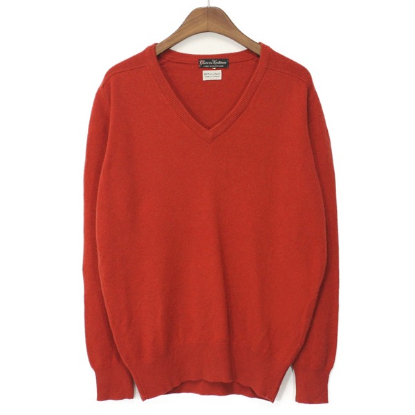 90&#039;s Glencoe Knitwear Cashmere V-neck Sweater