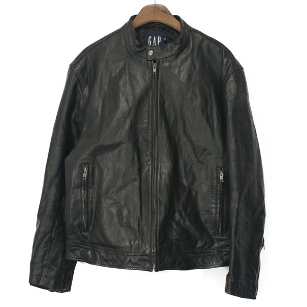 90&#039;s GAP Single Rider Leather Jacket