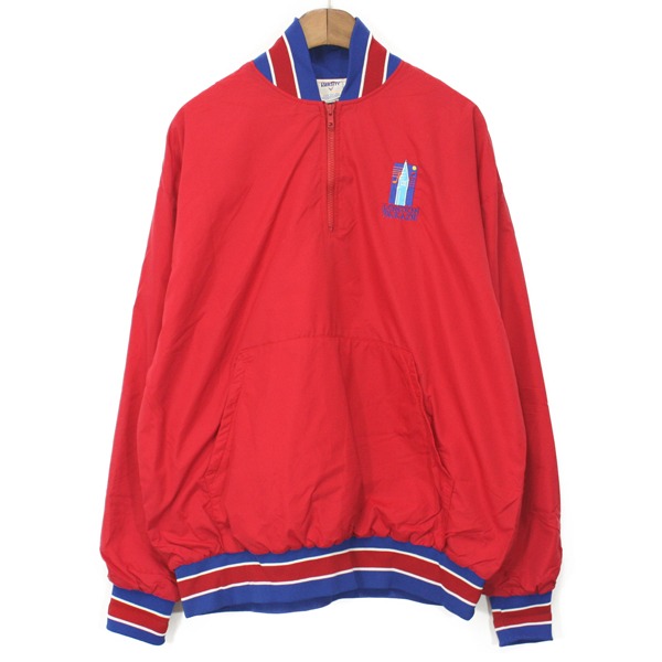 90&#039;s Varsity Nylon Pullover Jacket
