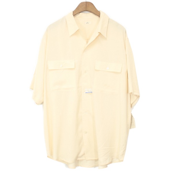 [New] 90&#039;s al si Washable Silk Open Collar Shirts