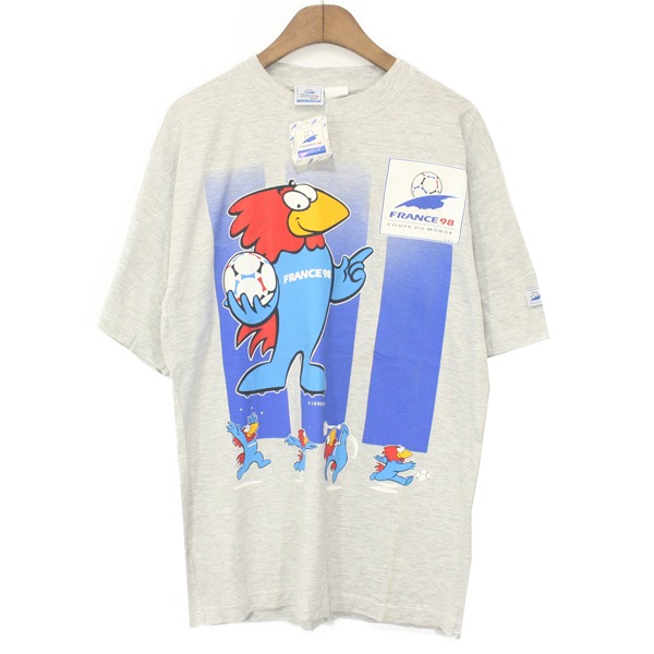 [New] 90&#039;s France World Cup 98 Printing Tee