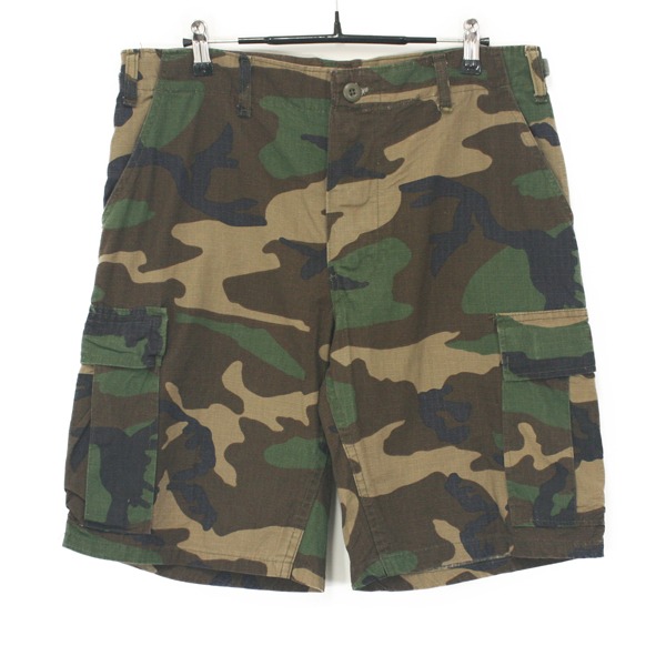 USA Ripstop Cotton Camouflage Cargo Shorts