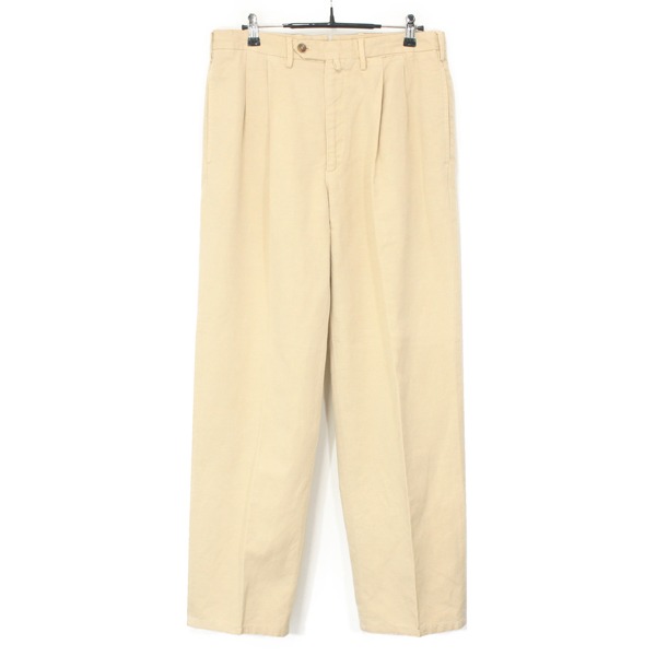 Loro Piana Cotton &amp; Linen Two Tuck Chino Pants