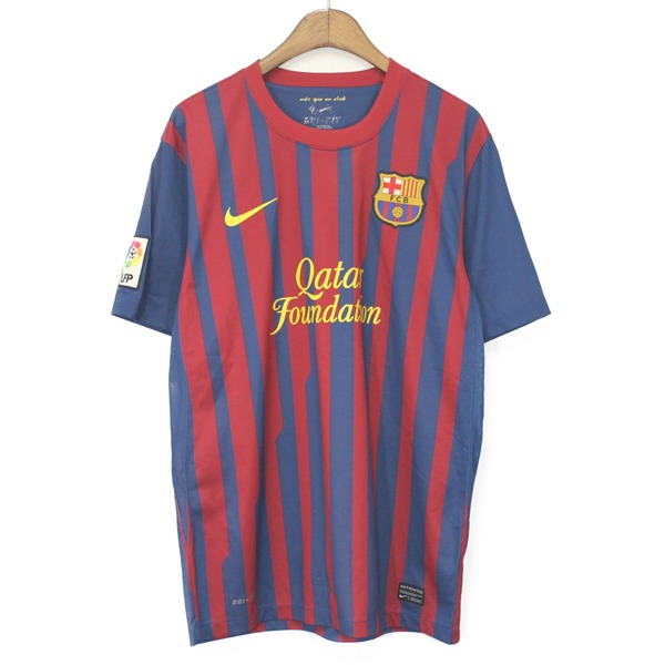[New] Nike 11-12 Barcelona No.10 Messi Home Kit