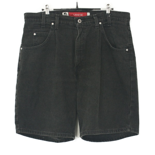 90&#039;s Levi&#039;s Silver Tab Black Denim Shorts