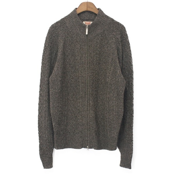 Baracuta Wool Zip-up Sweater