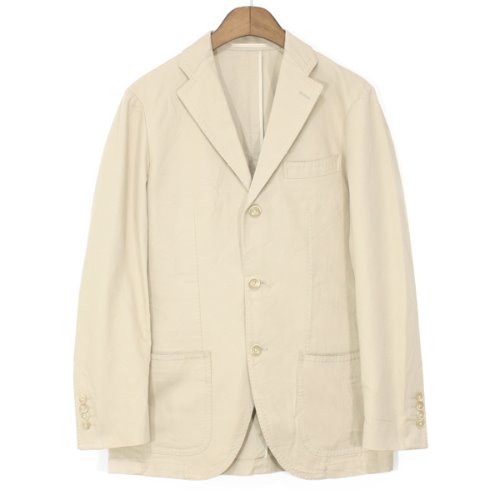 Hilton by Ring Jacket Cotton &amp; Linen 3 Button Jacket