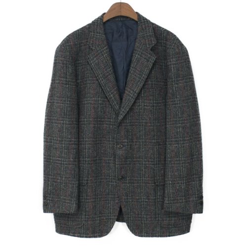 J.Press Harris Tweed Wool 3 Button Jacket