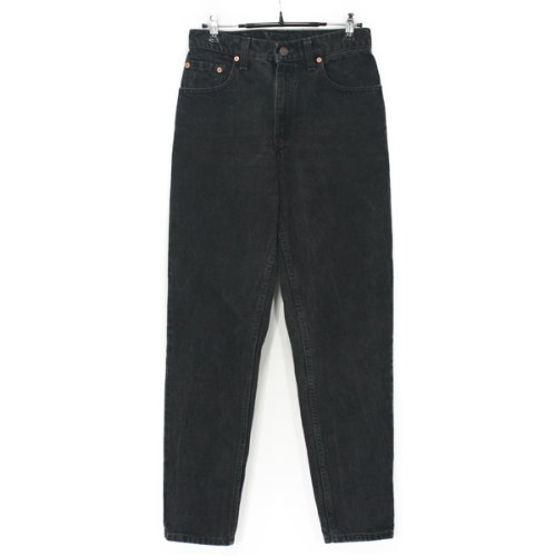 [Woman] 90&#039;s Levi&#039;s 550 Black Denim Pants