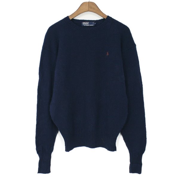90&#039;s Polo Ralph Laurel Lambswool Sweater