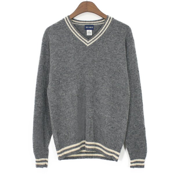 Beams V-neck Wool Sweater