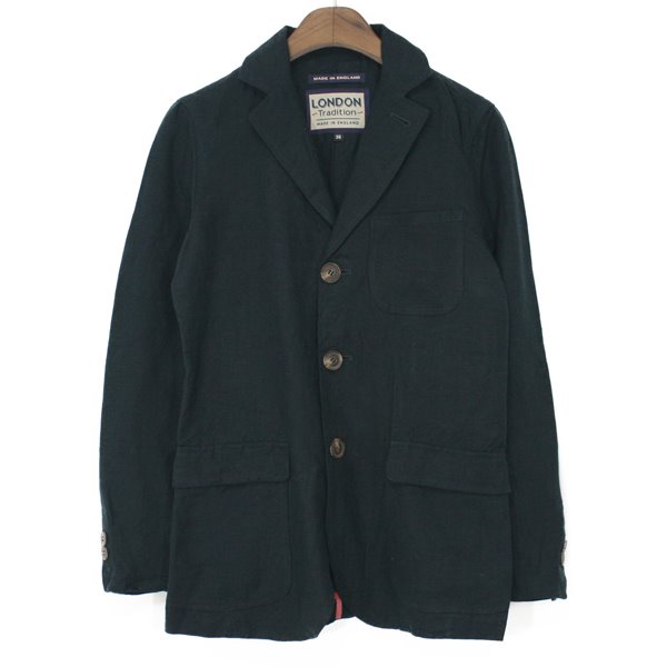 [Woman] London Tradition Linen 3 Button Jacket