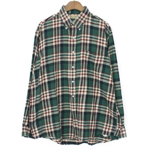 90&#039;s L.L. Bean Flannel Check Shirts