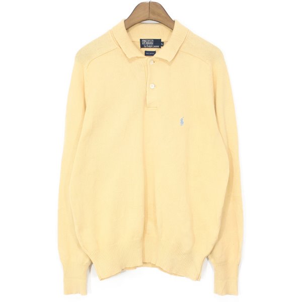 90&#039;s Polo Ralph Lauren Cotton Collar Neck Sweater