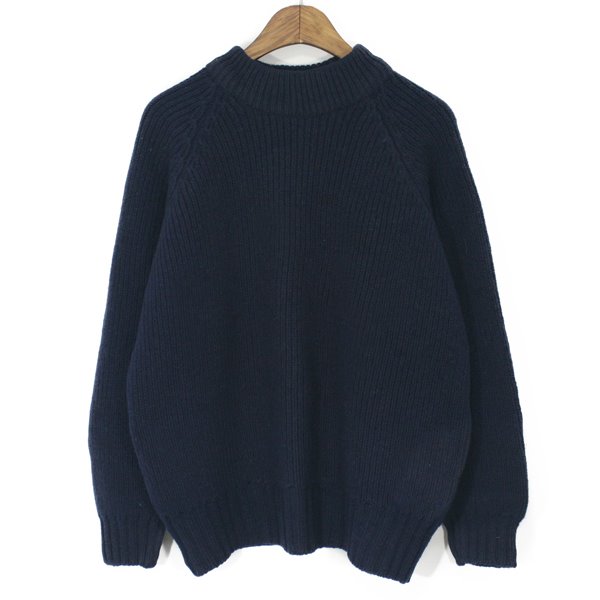 [Women] 70&#039;s Peter Storm Heavy Wool Mock Neck Sweater