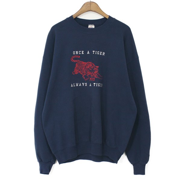 90&#039;s Jerzees by Russell Athletic Embroidery Sweatshirt