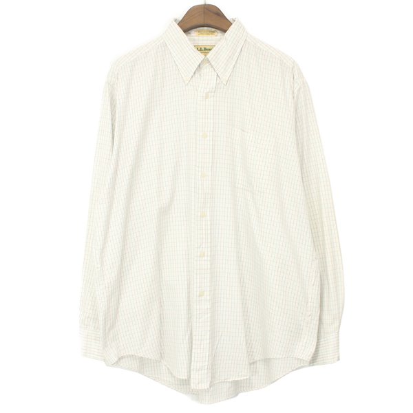 90&#039;s L.L.Bean Light Weight Cotton Check Shirts