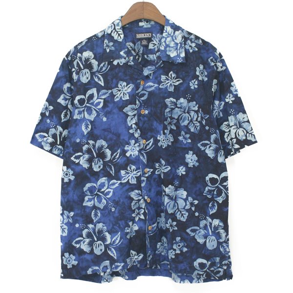 90&#039;s Lands&#039; End Cotton Hawaiian Shirts
