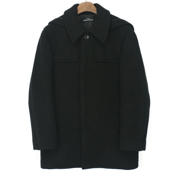 90&#039;s tricot Comme des Garcons Heavy Wool Coat